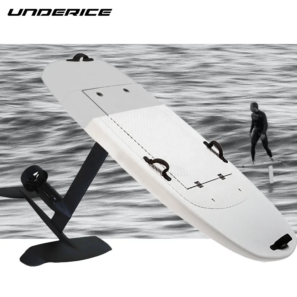 White Gray Design Battery Hydrofoil Surfboard Jet Board Set Hydrofoil Stabilizer Jet Carbon Fiber Windsurf Wing Foils Board