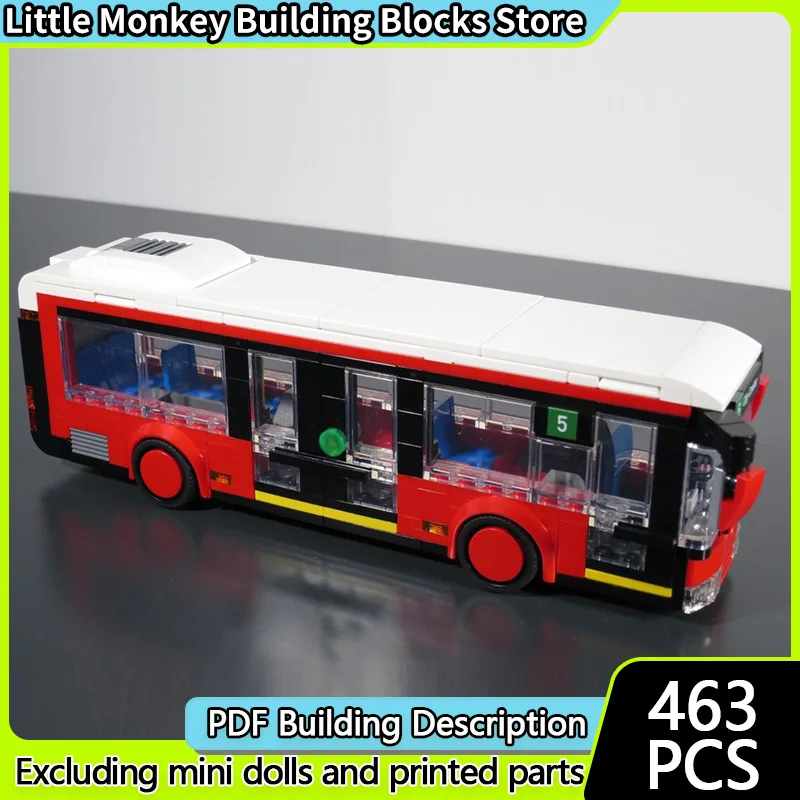 

Speed Racing Car Model MOC Building Bricks Classic City Bus Modular Technology Children Holiday Gifts Assemble Toys Suit