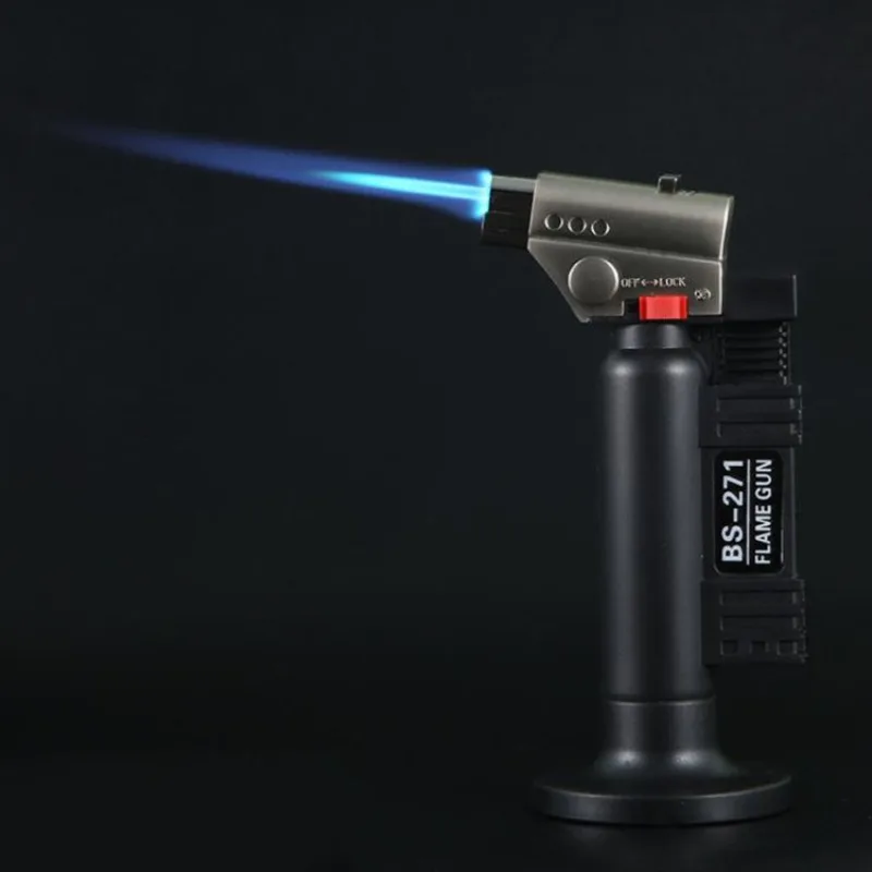 

Newest Metal High Temperature Convenient Cake Baking, Musket, Jewelry, Welding, Gas Welding Gun,Outdoor Barbecue Camping Lighter