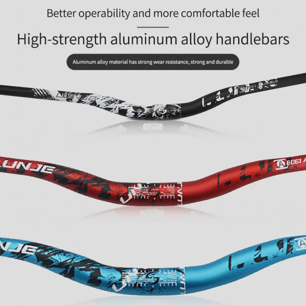 مقود دراجة رافع متكامل خفيف للغاية مضاد للاهتراء ، شريط رافع مقاوم للصدمات للدراجات ، انفجار الرمال ، بار رافع قوي