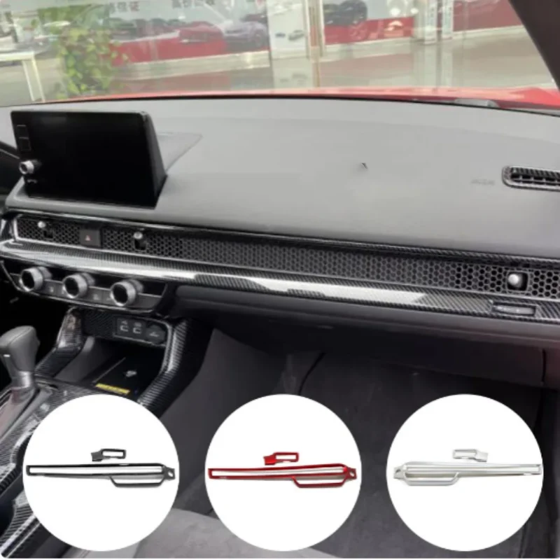 

Fit For Honda Civic 11th generation 2022-2024 center air outlet cover trim plate 2 right/left drive decorative stickers