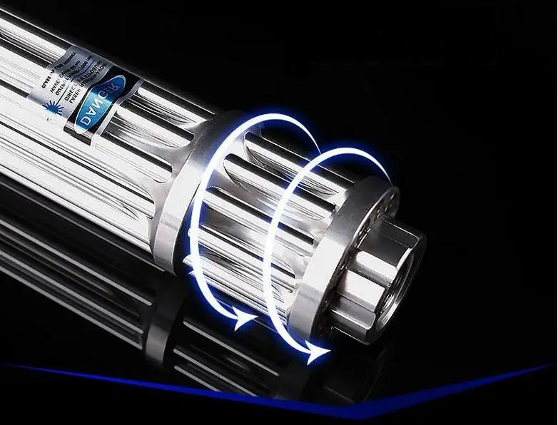 

Laser Light Pointers 445nm 450nm blue 500000m Focusable Laser Burn Match Hunting Accessories Cat Toy Lazer Torch（No battery）