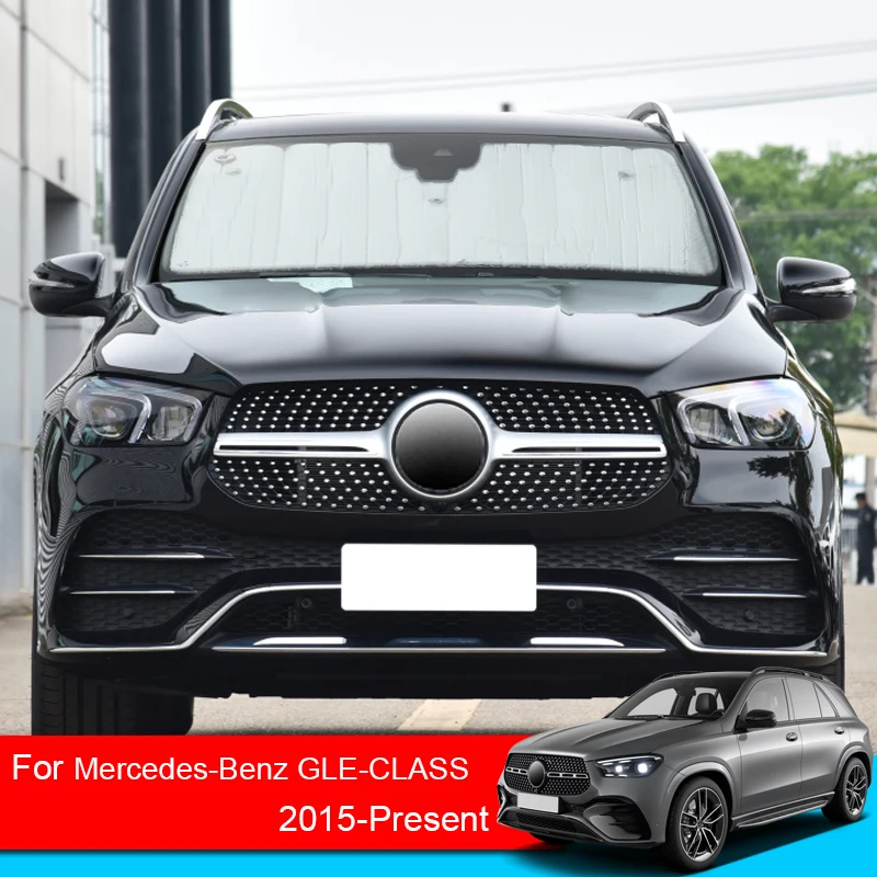 For Mercedes-Benz GLE-CLASS COUPE C292 W167 2015-2025 Car Sunshades UV Protect Cover Side Window Curtain Sun Shade Visor Mat