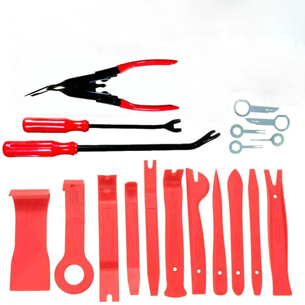 

Набор ручных инструментов, инструмент для разборки, зажим для внутренней двери, панель, набор инструментов для снятия приборной панели, инструмент для ремонта автомобильного открытия