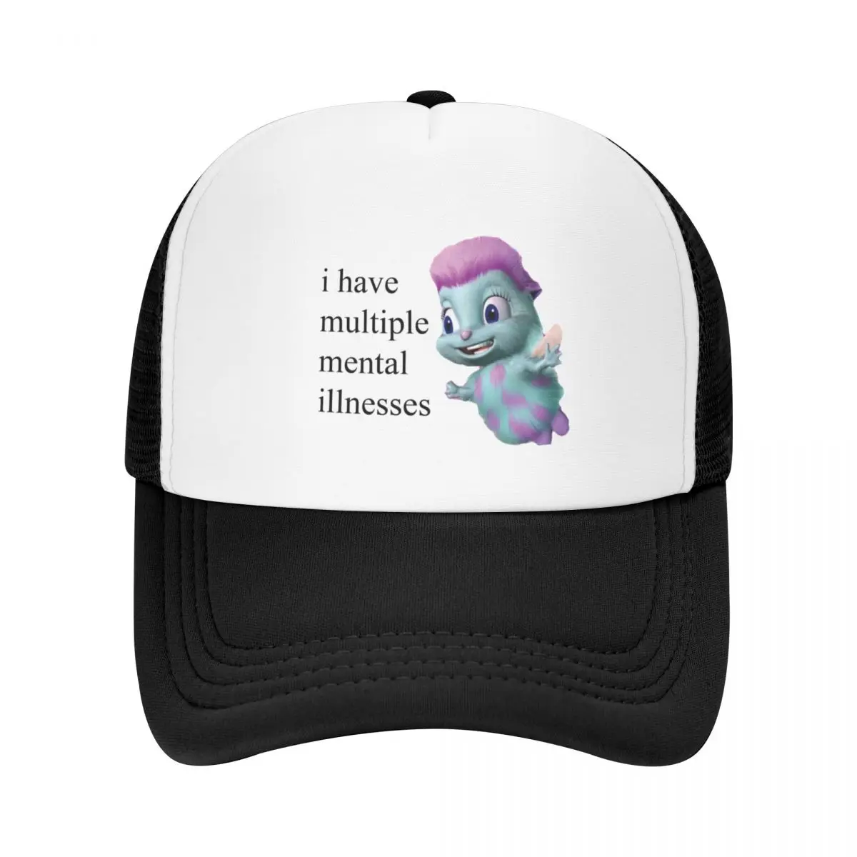 

Bibble Mental Illness Rights Baseball Cap hats for men golf hat genuine Anime Hat Designer Man Women's