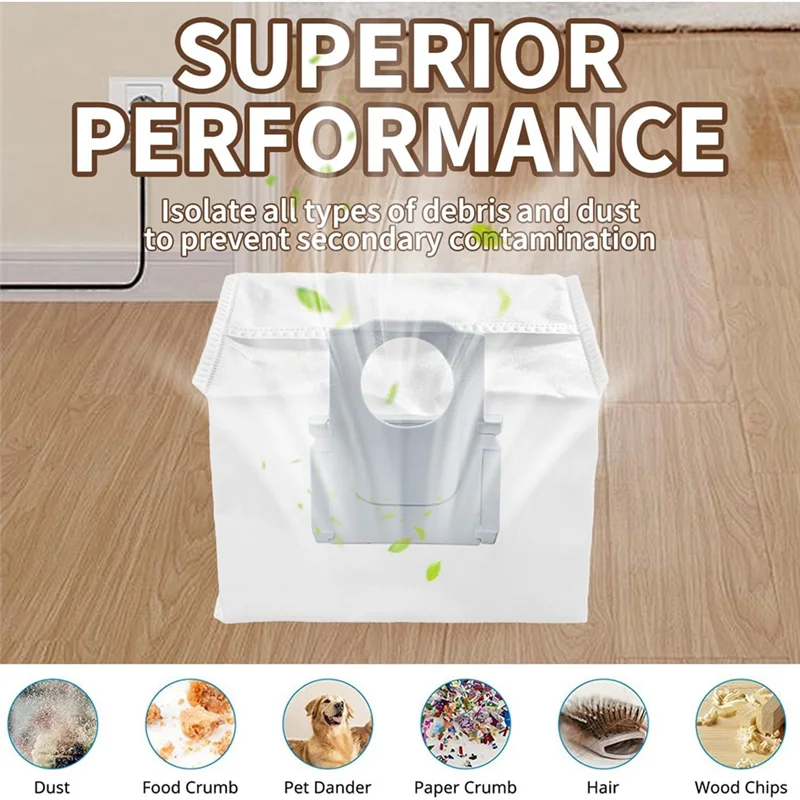 Roborock Q5 Max+ /S8+ /S8 Pro Ultra /S7 Maxv Ultra /S7 Max Ultraロボット掃除機用交換ダストバッグ A88X