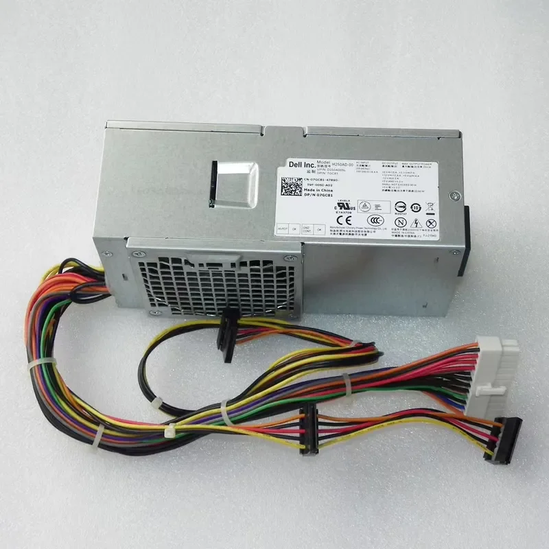 for Dell TFX 250W Power Supply 24 Pin Long Wire Version New Original in Box