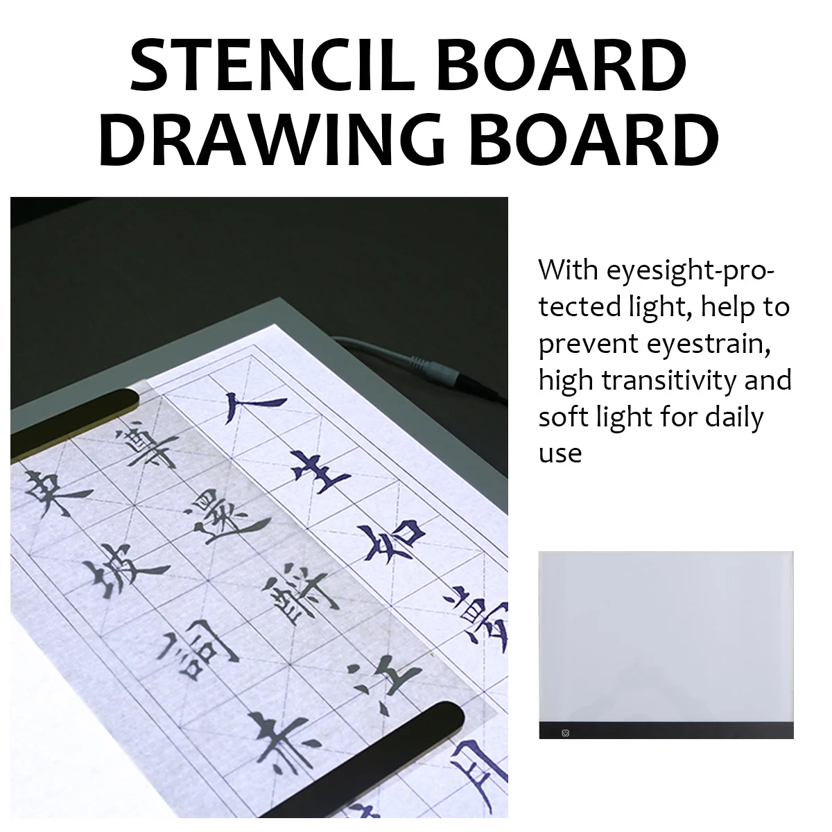 

LED Drawing Board Stencil Boards Tracing Template Artist Lightbox for Adults Pad