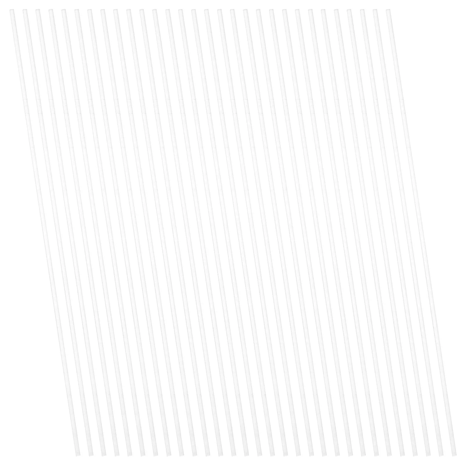 50Pcs Clear Acrylic Rods High Transparency Solid Support Sticks 7.7x0.08 Solid Acrylic Round Dowels for DIY Clay Action Figures