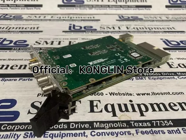Used National Instruments NI PXI-4461 24-Bit 204.8 kS/s Sound and Vibration Module