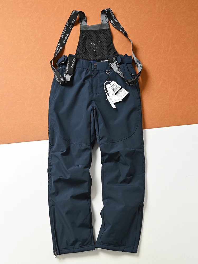 

Men's Outdoor Fce Lined Thiened Windproof Waterproof Soft ell Skiing Pants Casual Straight Leg Trousers for Climbing