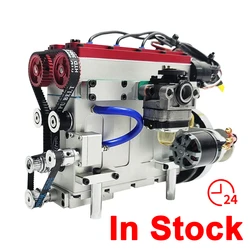 38cc 4 Cylinder Four Stroke Gasoline Engine Model Piston Fuel Engine Model Suitable for RC Car/boat Model Toy