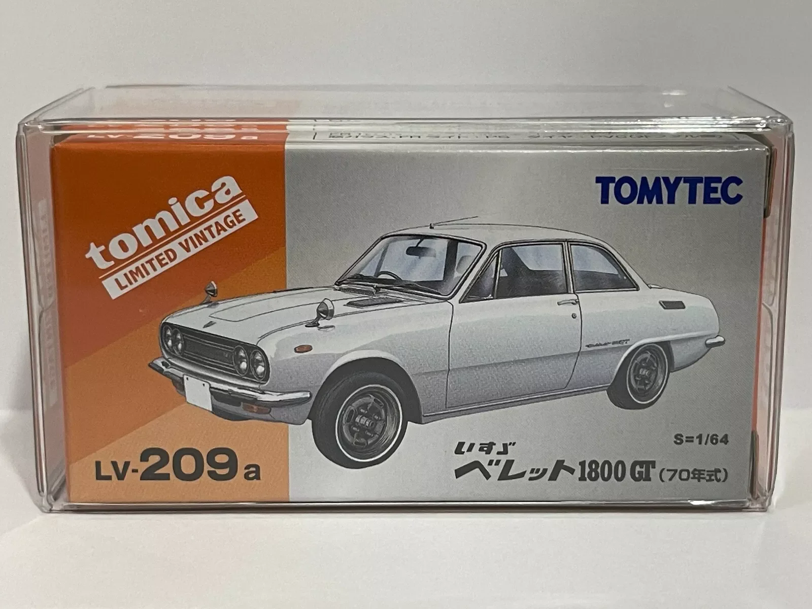 Tomica Limited Vintage Tomytec LV-209a Bellett 1800GT Diecast Model Car Collection Limited Edition Hobby Toys