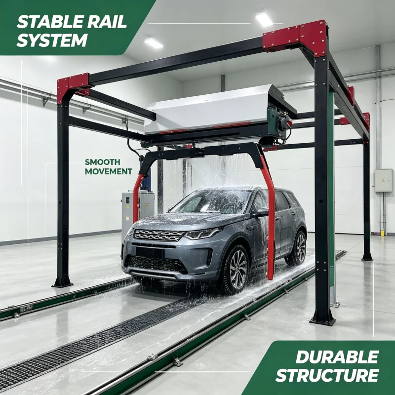 Factory Offer 360 Degree Smart Touch‑Free Car Wash Machine Manufacturer Wholesale Rotating High‑Pressure Vehicle Cleaning Unit