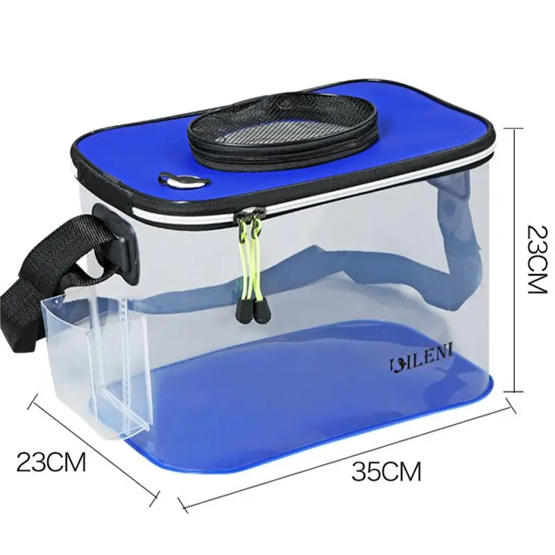 المحمولة القوارب نهر المشي لمسافات طويلة الشاطئ سميكة حقيبة الأسماك الحية البحر مقاوم للماء للطي في الهواء الطلق تسلق المياه التخييم دلو صيد