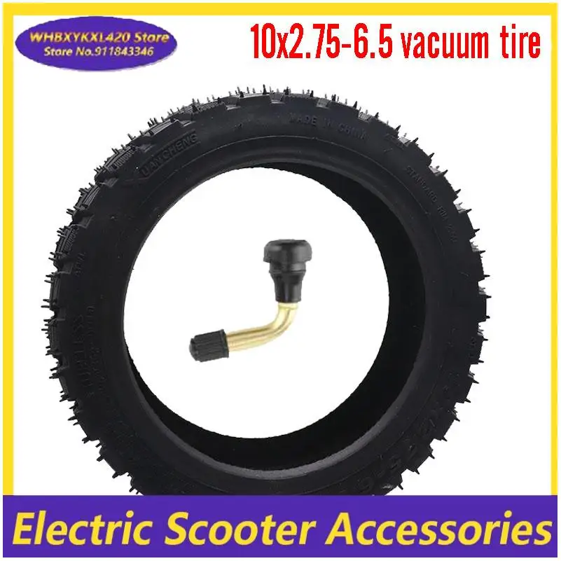 

10 Inch 10x2.75-6.5 Vacuum Tyre 10*2.75-6.5 Widen Tubeless Tire for Electric Scooter Parts