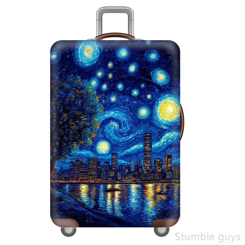 

Premium Washable Elastic Luggage Sleeve Protective Dustproof Anti-Wear Suitcase Cover Practical Fits 18-32 Inch Luggage