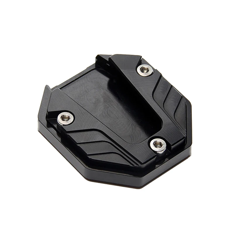 Universal Scooter Motorcycle Bike Kickstand Extender Foot Side Stand Extension Pad Support Plate Anti-skid Enlarged Base