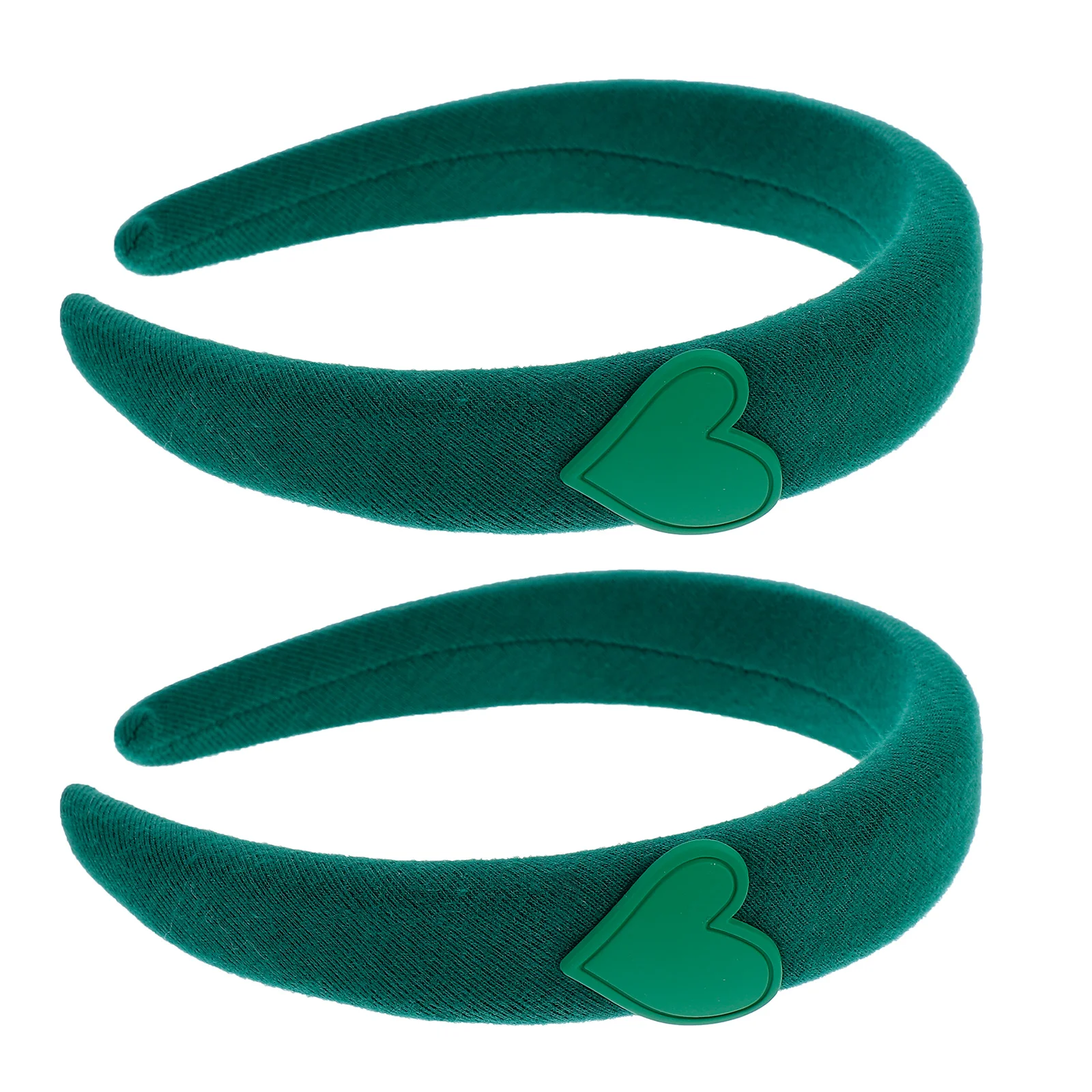 

Green Hairb for Girls Wide Girls Headb Headb Elastic Polyester Women Accessories One Size Fits Most Simple