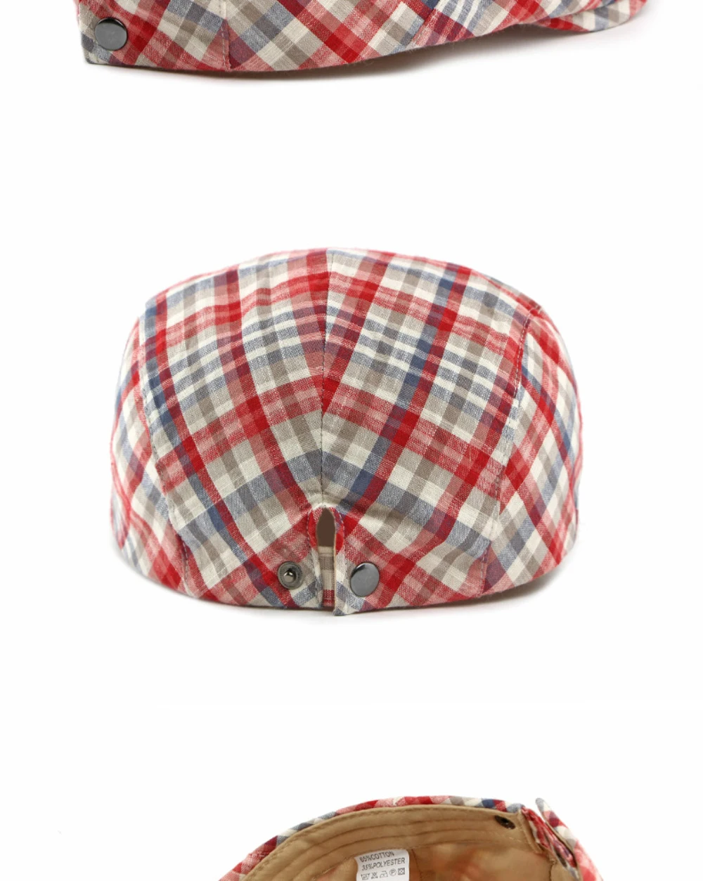 HT5055 Baskenmützen 2026 Neue Frühling-Sommer-Kappen für Herren und Damen Künstler-Malermütze Unisex Ivy Flat Cap Verstellbare Baskenmützen – Detail 12