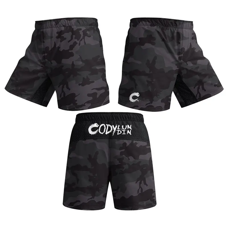 New MMA Pants Combat Boxing Shorts for Men Fitness Gym Sports Jiu-Jitsu Kickboxing Muay Thai Shorts Crossfit BJJ Gi  Fight Wear