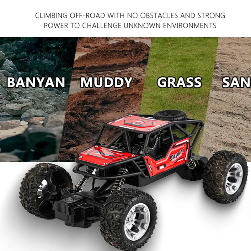 

Four-Wheel Drive SUVs Remote Control Cars Charging Remote Control Cars Speed Racers Children's Gift Toy Cars Boys Climbing Cars