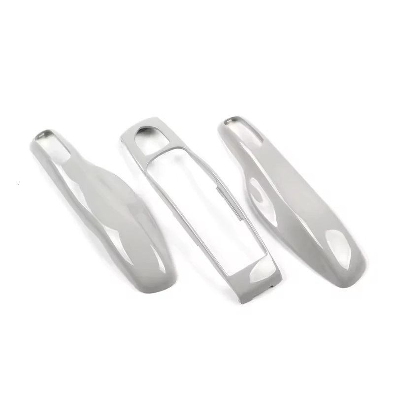 

Matt Gray Key Case For Porsche Macan Porsche Panamera Cayenne 918 Spyder Carrera 911 991 Remote Key Cover Replace Protect Fob