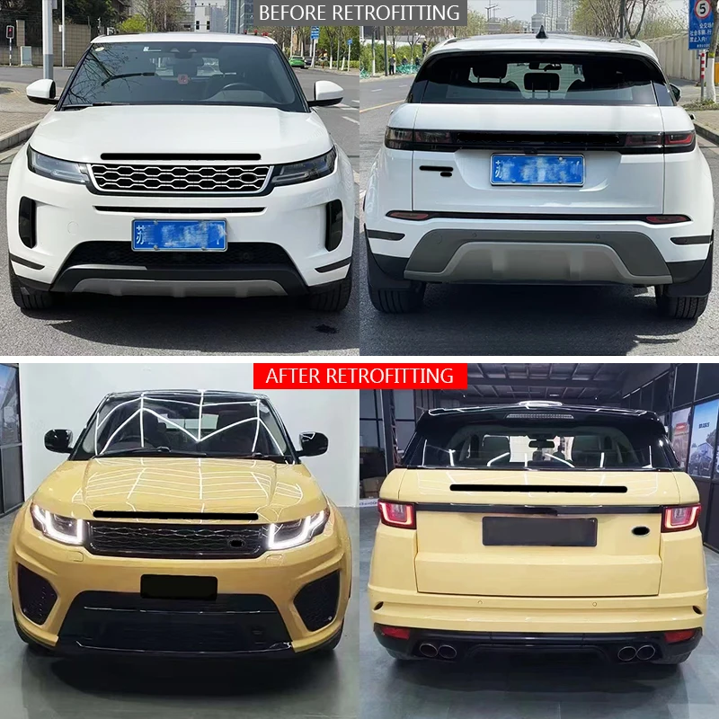High-end Body Kit Customization2019 Sports Car Surround Aerodynamic Modification Parts Full Exterior Upgrade Bumper Fog Light SV