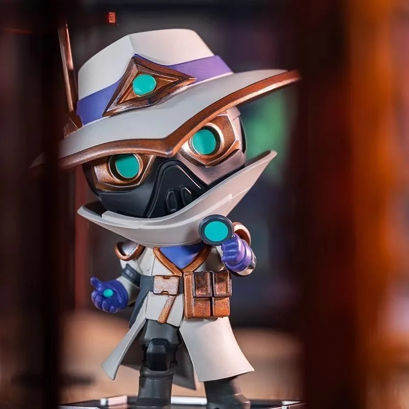 

In Stock Fearless Security Guard Chibi Anime Figure Collectible Model Doll Toy