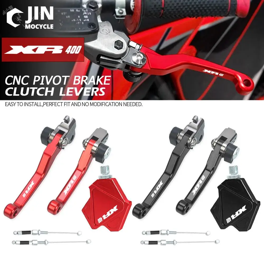 

CNC For HONDA XR400 1996 1997 1998 1999 2000 2001 2002 2003 2004 Stunt Clutch Lever Easy Pull Cable System Brake Clutch Levers