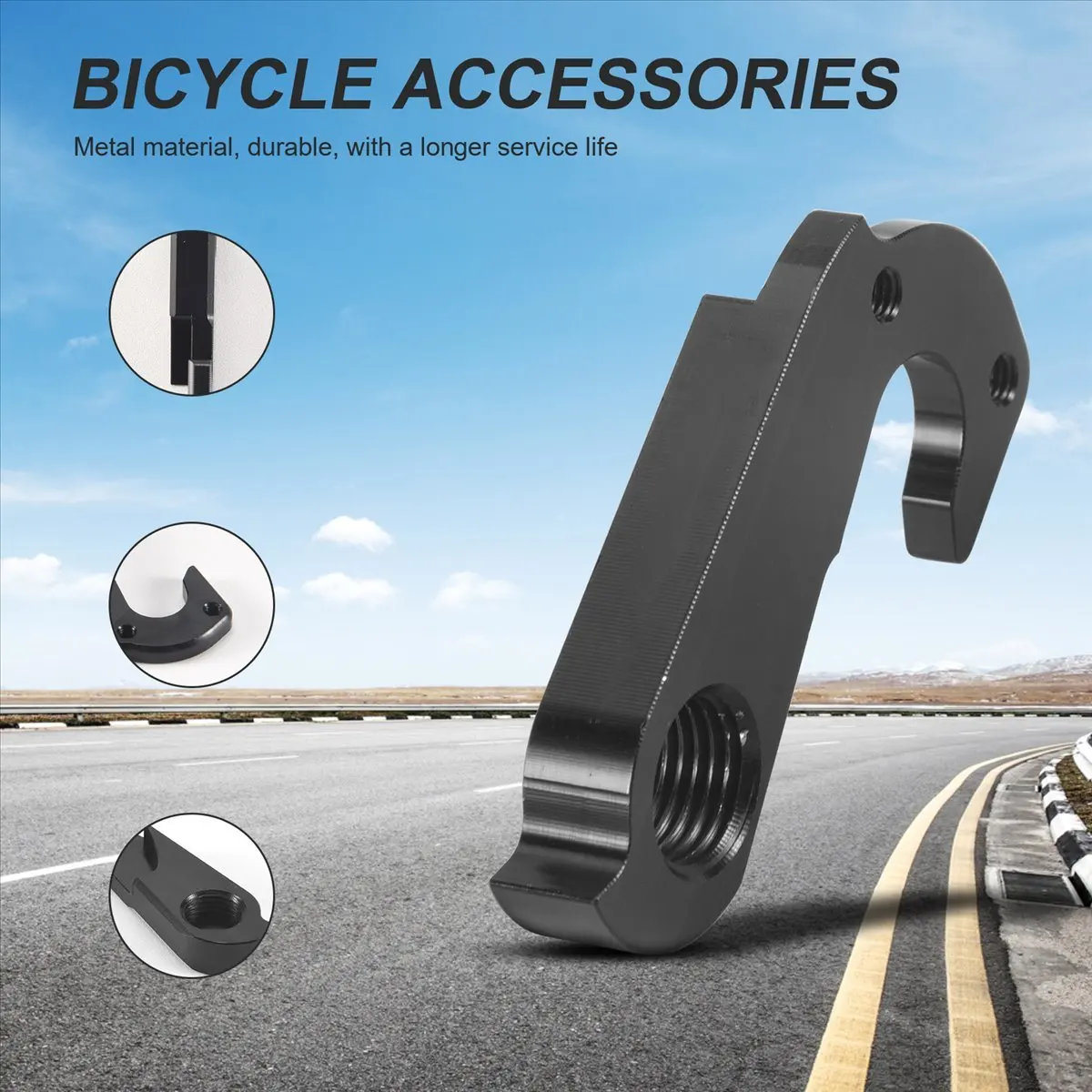 【CYBER MONDAY】Derailleur Hanger for Rim R2 R3 R5 CA S2 S5 Team Vwd Road Bikes Rear Mech Dropout,Black