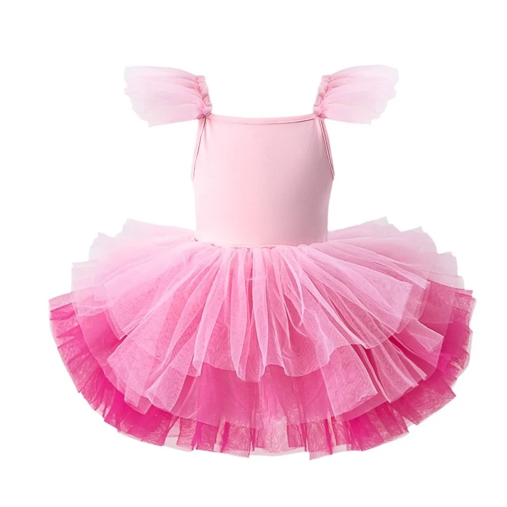 

Professional Short Sleeve Ballet TuTu Dress Princes Dress Puffy Ballet Performance Costume Girl Ballet Skirt Gymnastic