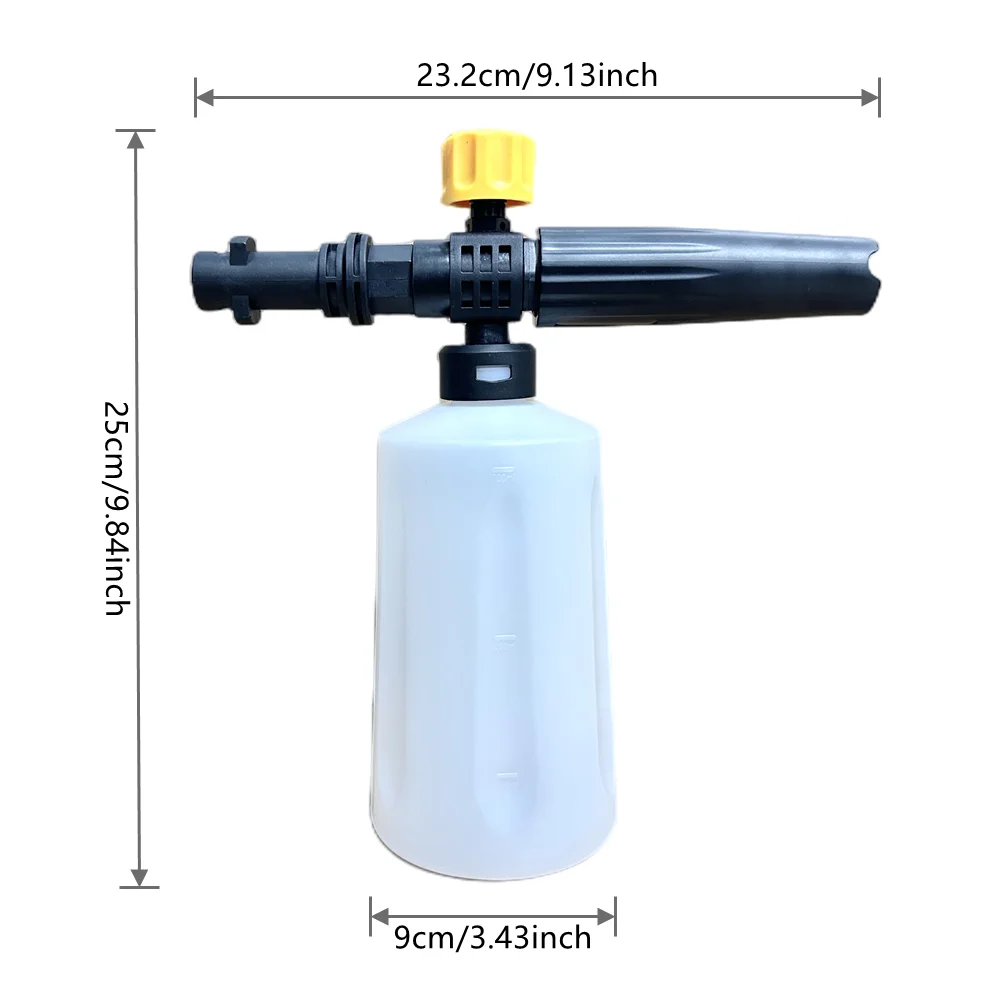 New Style Foam Cannon Jet Bottle Snow Foam Lance Washer kit for Karcher K2 K3 K4 K5 K6 K7 K Series , Soap Generator High Pressur