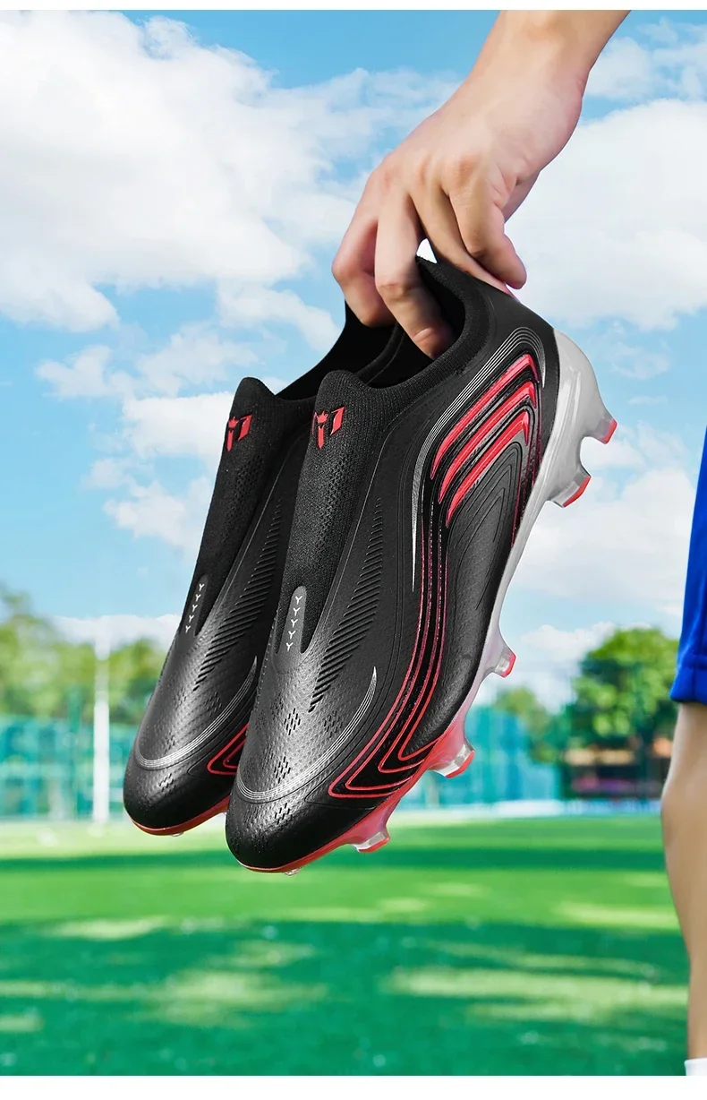 Neue Herren-Fußballschuhe TF/FG Professionelle Unisex-Fußballschuhe im Sonderangebot Ultraleichte Hochwertige Fußballschuhe Damen-Stollenschuhe Sneaker – Detail 12