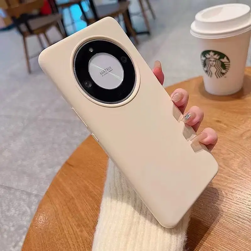 حافظة لهاتف Honor X9D/X70 حافظة فاخرة من السيليكون السائل صديقة للبشرة لهاتف Honor x7d ممتص للصدمات Funda