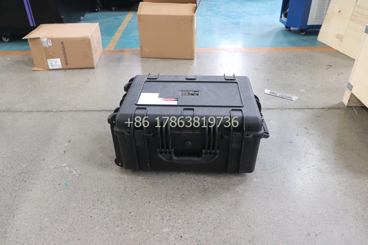 Trolley Portable Laser Rust Equipment 300W 500W Removal Metal Surface Paint Steel Pulse Laser Cleaning Machine