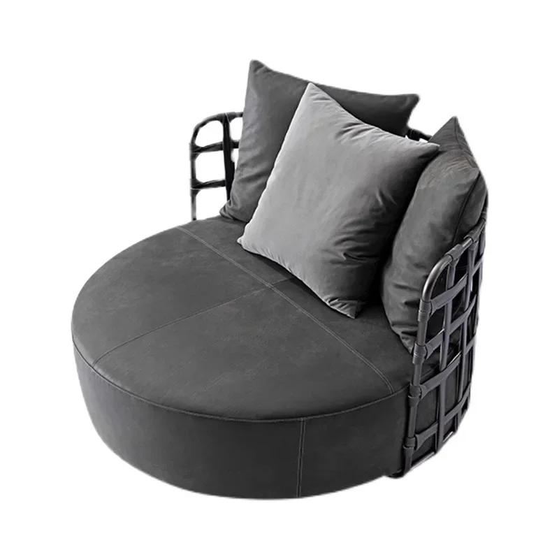 

Single leisure chair Balcony sofa chair Simple designer lazy sofa