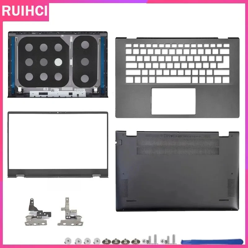 

Repalce Cover LCD Back Cover 02H8GP Front Bezel Palmrest Bottom Case Hinges Brown For Vostro 14 5401 5402 5405 V5401 V5402 V5405