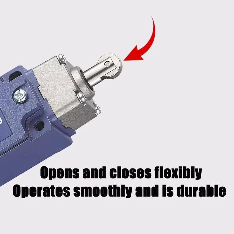 CNTD C4B-4102N Vertical Limit Switch Top Roller Plunger 1NC 1NO Snap Action IP66 Waterproof Micro Position Travel Switch CE TUV