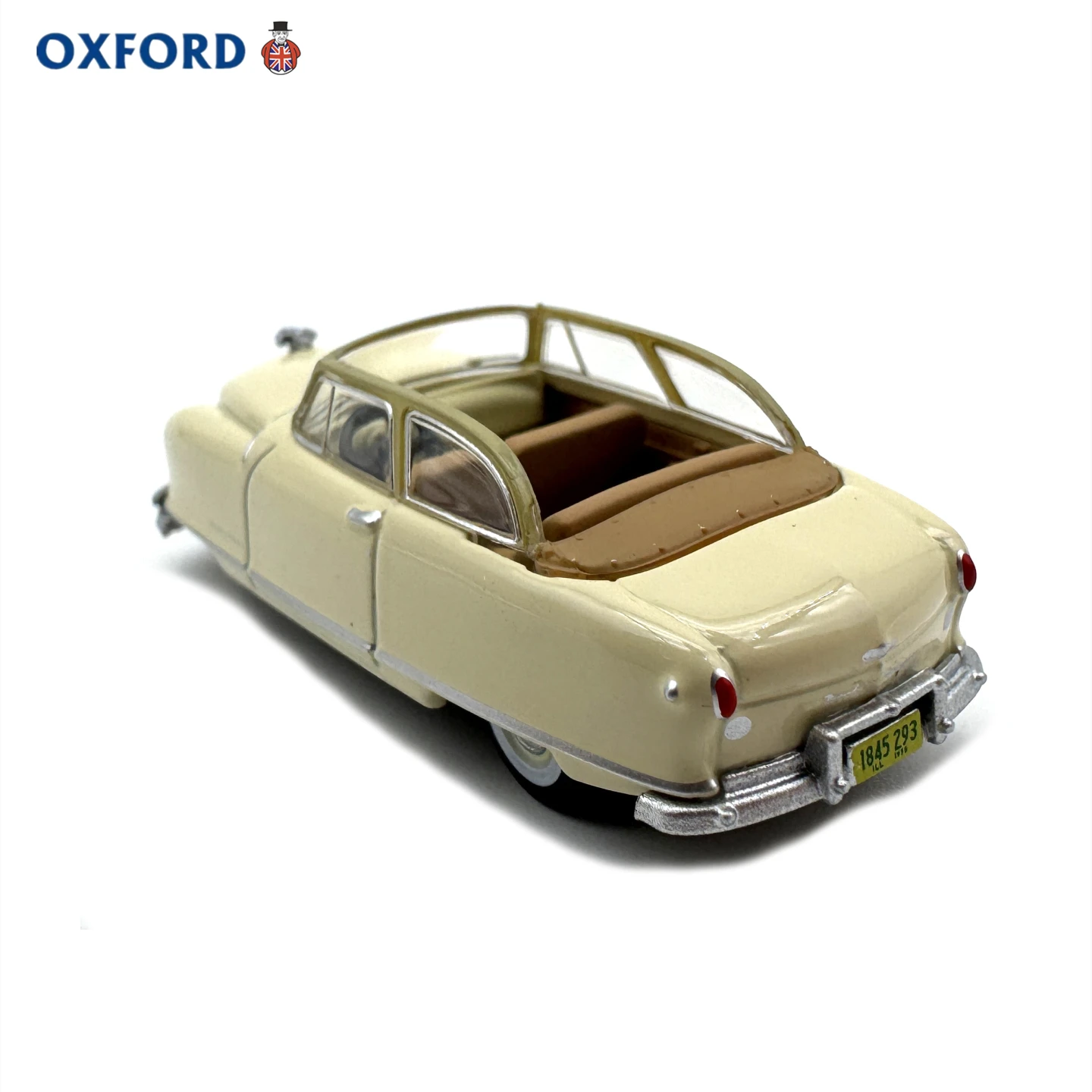 OXFORD1/87 Nash Cabriolet 1950 Vintage Car Model Alloy Simulation Collection Ornament