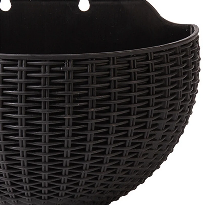 

Wall Hanging Flower Pots, Railing Hanging Flower Pots For Fenced Balconies, Window Plant Stands Flower Pots-AT64