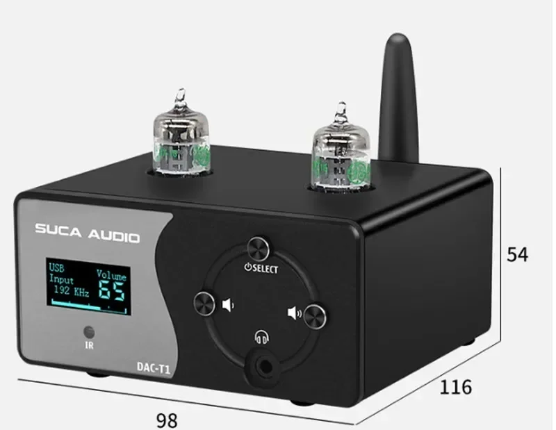 DC12V QCC3034 Bluetooth 5,0 GE5654 Ламповый предусилитель ESS9018 ЦАП декодер Домашнее аудио Усилитель для наушников Усилитель с дистанционным управлением