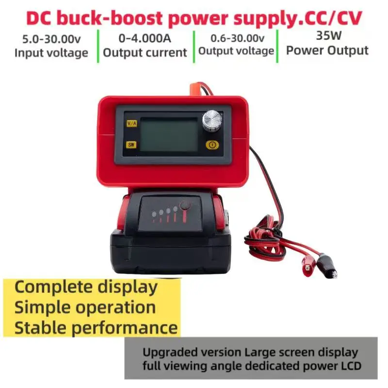 Converter for Milwaukee M18  Battery Djustable Lab DC Power Supply Variable Bench Switching Adjustable Power Supply (Tools Only)