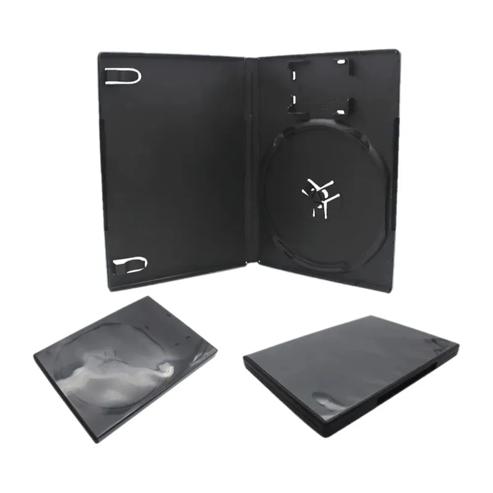Replacement Case For PS2 Game Disc Spare Black Game Playstation 2 Box Single CD