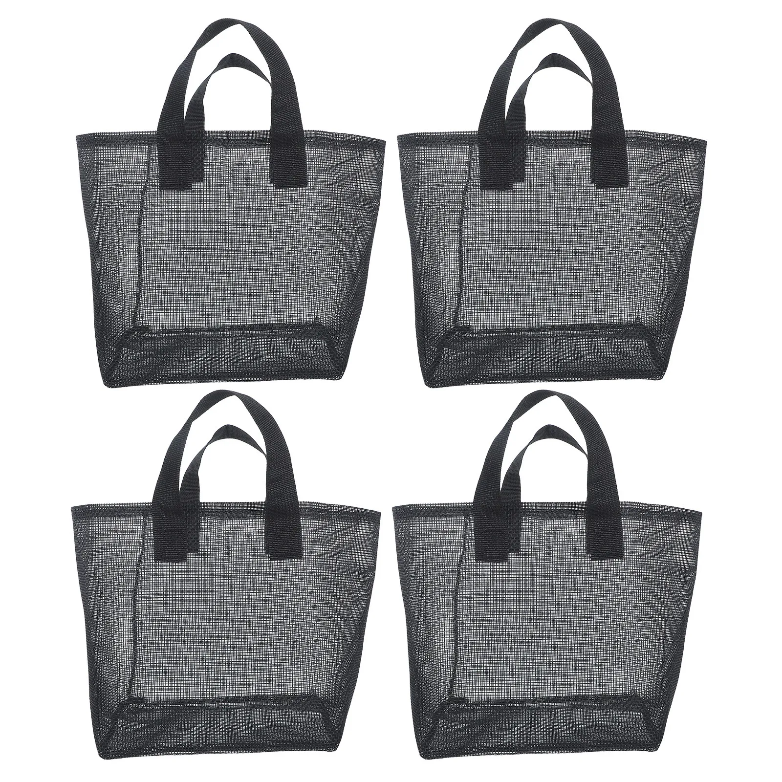 4Pcs Pond Plant Baskets Fine Mesh Aquatic Plant Pots Handles Breathable Garden Pond Planting Bags Water Lily Lotus Grow Bags