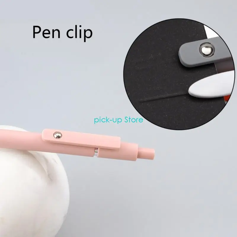 Q5WA 5 قطع من أقلام الجل القابلة للسحب لمستلزمات الكتابة المكتبية للطلاب والمدرسين