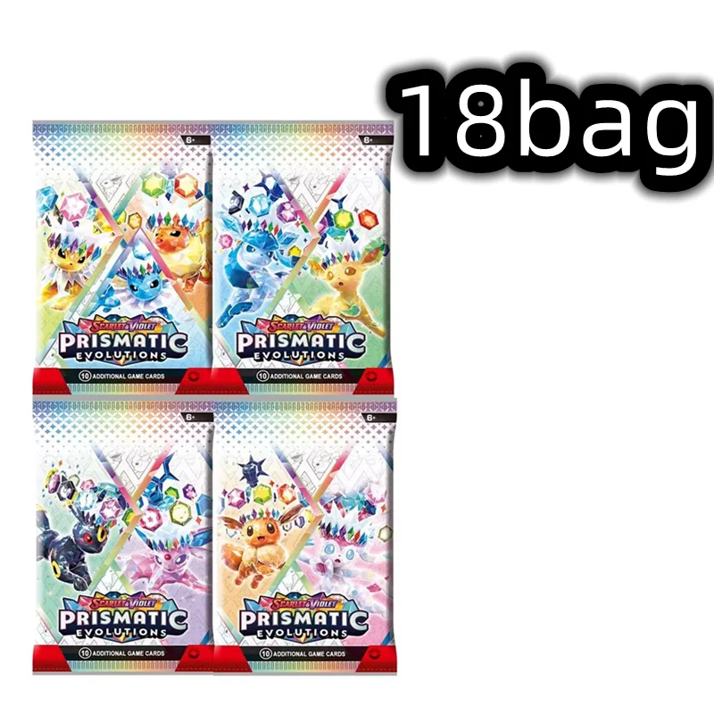 360 stks/set Pokemon Kaart MEGA ASCEND HEROES Prismatic Evolutions Scarlet Violet 151 Engels Booster Battle Transactie Kaart Geschenken - afbeelding 1