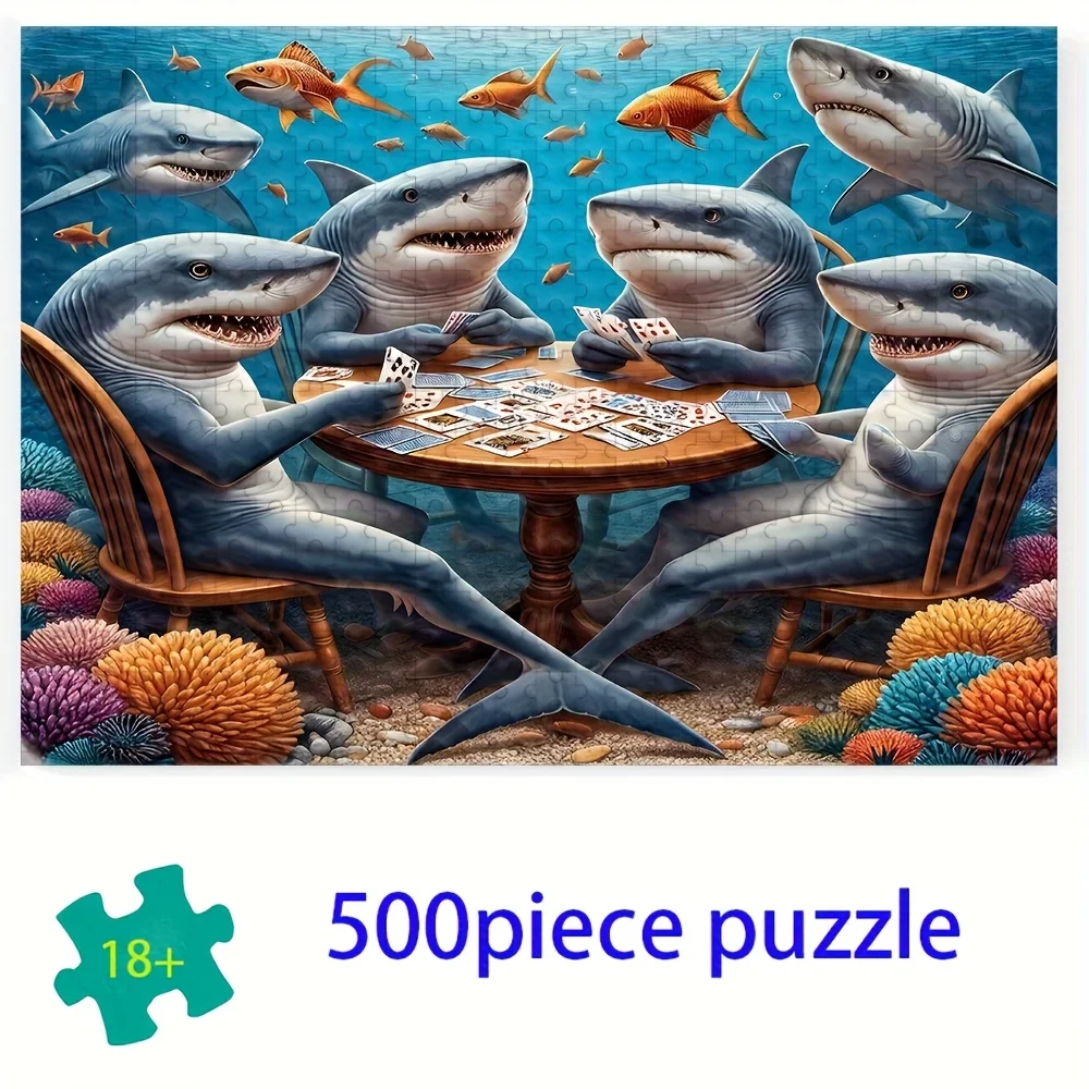 ปริศนาสำหรับผู้ใหญ่ 500/1000 ชิ้น |   เกมครอบครัวที่สนุกสนานและคลายเครียดคุณภาพสูง เหมาะสำหรับวันเกิด คริสต์มาส ฮาโลวีน และเป็นของขวัญ