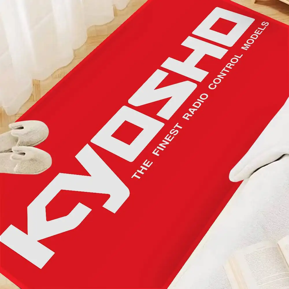 Kyosho Japan RC Logo Room Mats Anti-slip Absorb Water Long Strip Cushion Bedroon Mat Household Carpets