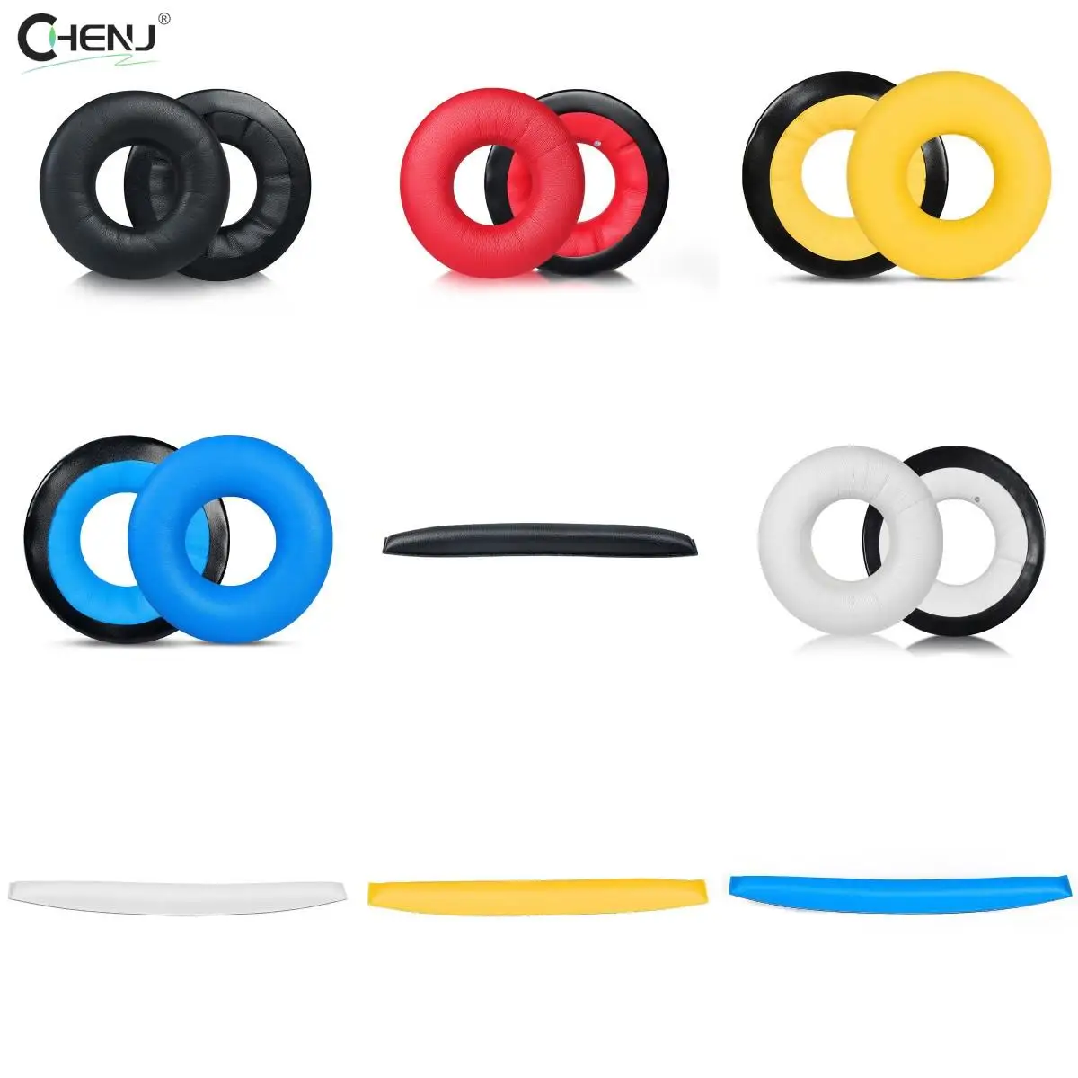 1/2pc Replacement Ear Pads For Sennheiser HD 25 25-2 25SP Plus Light Aluminium Headphone Accessory Ear Cushion Memory Foam Cover